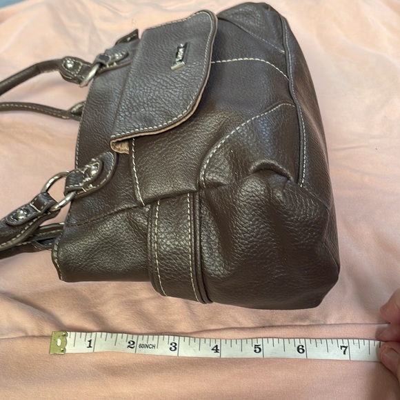 Brown Koltov Faux Leather Bag - Picture 3 of 11